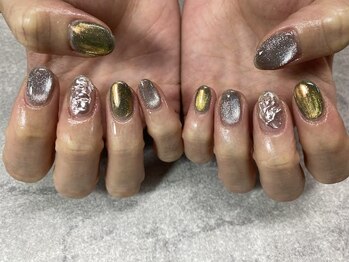 ネイルサロンファストネイルプラス 新宿店(FAST NAIL PLUS)/夏ネイル2023【マグネット】