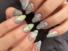 つめノさき/サイバーy2kネイル