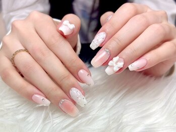 ブルーム(Bloom)/・.+゜リボンネイル・.+゜