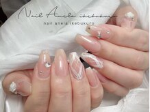 アネラ 池袋(Anela)/#チェックネイル