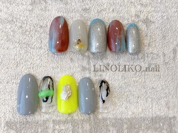 リノリコネイル 元住吉(Lino Liko nail)/8500円定額デザイン