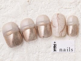 ぷっくりブラウンミラー