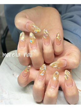 モレリア(morelia)/キラキラ ワンホンネイル