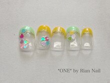 ワンバイリアンネイル 立川店(ONE by Rian Nail)/★シーズン限定コース★