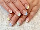 パステルカラーネイル