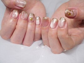 マグネットラメグラデーション