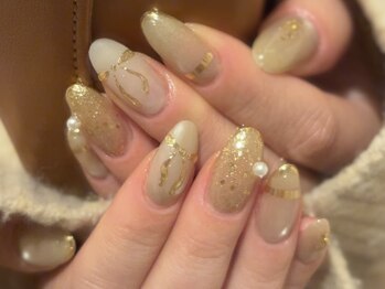 ゴールド リボン