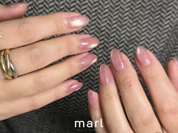 マール 甲子園店(marl)の写真/丁寧な接客で貴女に合ったデザイン・コースをご提案【ワンカラー¥5500】何度でも同価格!次回予約で¥300オフ