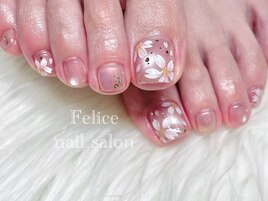 桜/フラワー/オーロラ/ピンク