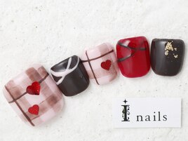 ガーリーチェックフット