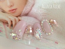 アグニークリッシェ(Agunik Riche)/【ビジューネイル】