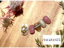 ヴィーアンドヴィーナス 田町店(VIE&Venus)/定額デザイン　フット　アート
