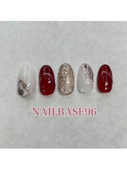 ネイルベースキュウロク(NAILBASE96)/クリアニュアンスネイル