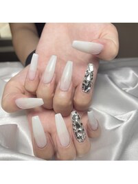 敷き詰めネイル