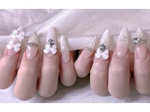 エムズ ネイルサロン(M2)/ベージュチェック