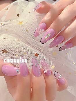 クリスサロン(CHRISALON)の写真/【初めての方も♪】爪が短い方/派手ネイルが好きな方/イベント向けネイルをしたい方にオススメ◎
