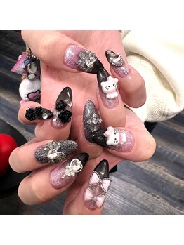 サララ(SALALA)/キティちゃんネイル♪