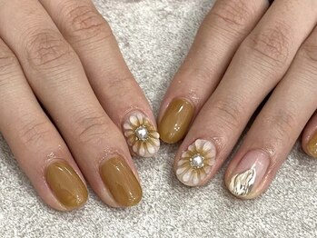 ルネネイル(Lune nail)/フラワーネイル