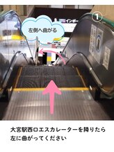 ルナリア(Lunaria)/大宮駅からLunariaまでの道案内