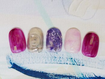 ティーエヌ 名古屋矢場町店/デザインネイル¥6980