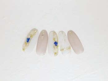 ティーエヌ 名古屋矢場町店/デザインネイル¥6980