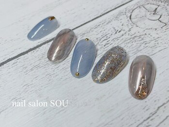 ネイルサロン ソウ 心斎橋店(Nail Salon Sou)/選べるトレンドArtコースA☆