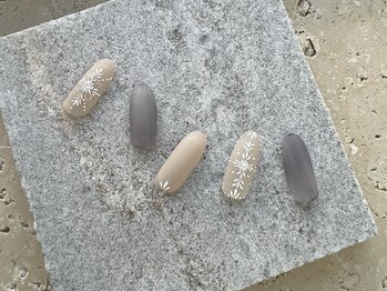 ツリーハウスネイル(tree house nail)/flower nail定額♪