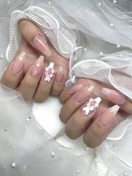 パピーネイル 北千住店(PUPPY NAIL)/王道ツイードネイル