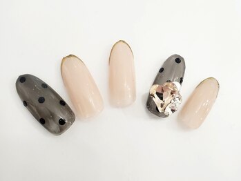 ビーケア 自由が丘店(B.care)/ビジューネイル￥7480