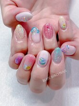 ブルーバードネイル(Blue bird nail)/お祭りnail