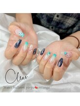 クリア なんば店(Clear)/夏祭りヨーヨーネイル