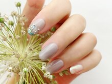 マニペディ ザ サロン 虎ノ門ヒルズステーションタワー店/シェルネイル￥9900