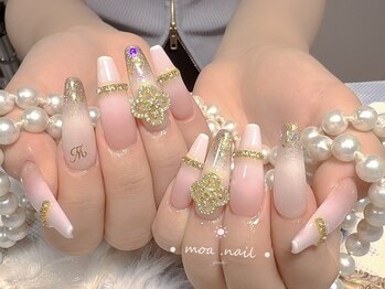 モアネイル 新宿/ワンホンネイル/持ち込み/新宿