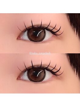 アールアール アイラッシュ(R.R Eyelash)/【マツエク】フラットラッシュ