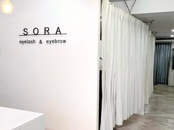 眉とまつげの専門店 ソラ(sora)/【サロン内装】