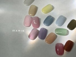 3)7000円 ワンカラーネイル0326d