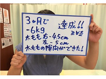 杉本接骨鍼灸院/夜勤が多い看護師でも痩せた