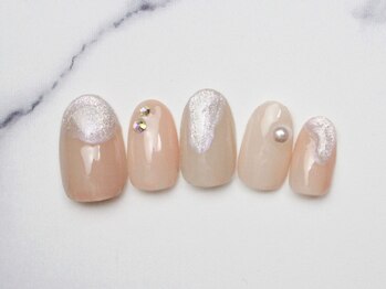 池袋ネイルサロン イイネイル(Ee-Nail)/モコモコ雪ネイル初回￥6980