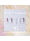 Hand nail design 46