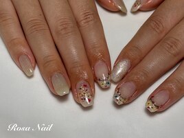 押し花フレンチ