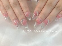 シュシュ(Chou-Chou)/スカルプ+ジェルアートやり放題