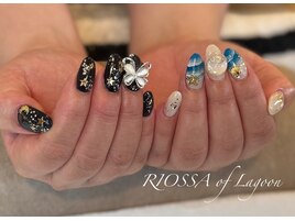 海デザイン×キラキラデザイン