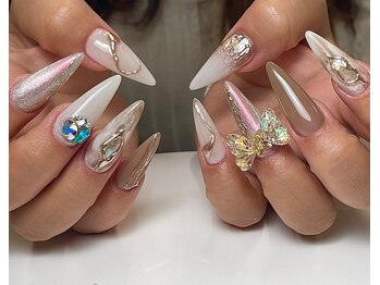 アラマンダ ネイル(Allamanda Nail)/パーツ放題Rose Gold ~