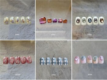 アンバ(anba)の写真/個性豊かな実力派ネイリストが、あなただけの正解を提案。得意ジャンルを活かした唯一無二のデザインを。