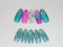 ティーエヌ 名古屋矢場町店/デザインネイル￥6980