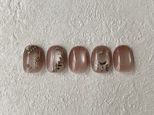 ピース(PEACE)/マグネットネイル　アートネイル