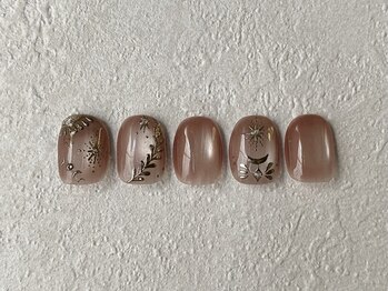 ピース(PEACE)/マグネットネイル　アートネイル