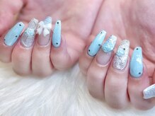 ジョアアンジェ 心斎橋店(joie ange)/薔薇/バラ/韓国ネイル/ワンホン