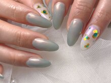 ジョアネイル(JOA Nail)/ホロ/フラワー/シンプル