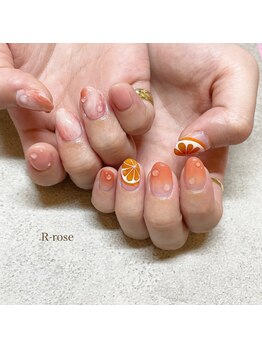 アールローズ(R-rose)/フルーツネイル ¥8360
